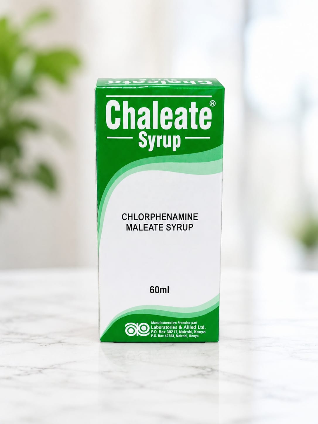 CHALEATE(CHLOPHENIRAMINE)60ML